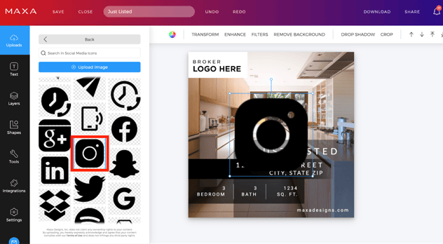 How to add Logos/Icons